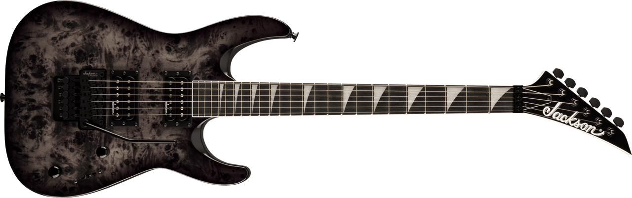 Jackson JS Series Dinky JS32 DKAP - Amaranth Fingerboard - Transparent Black | Musician Madness