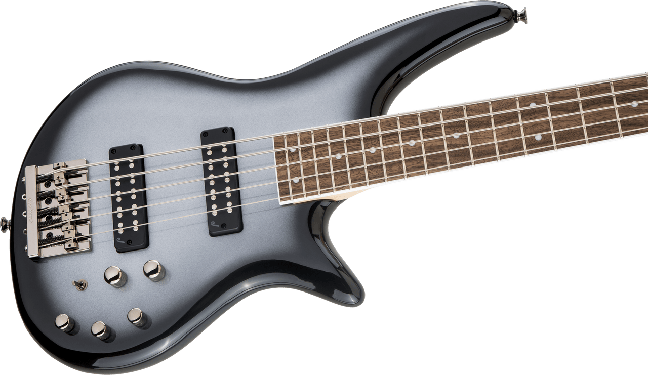 Jackson JS Series Spectra Bass JS3V - Laurel Fingerboard - Silverburst | Musician Madness