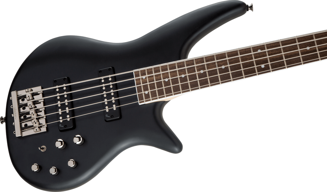 Jackson JS Series Spectra Bass JS3V - Laurel Fingerboard - Satin Black | Musician Madness