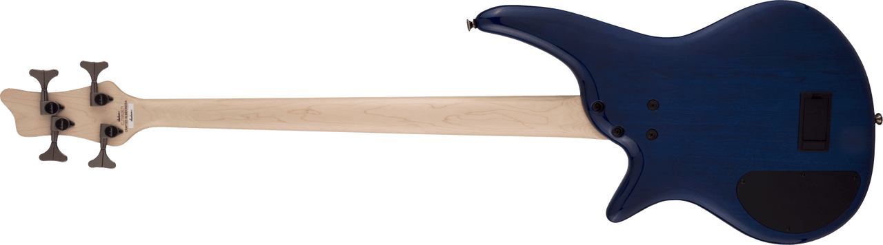 Jackson JS Series Spectra Bass JS3Q - Laurel Fingerboard - Amber Blue Burst | Musician Madness