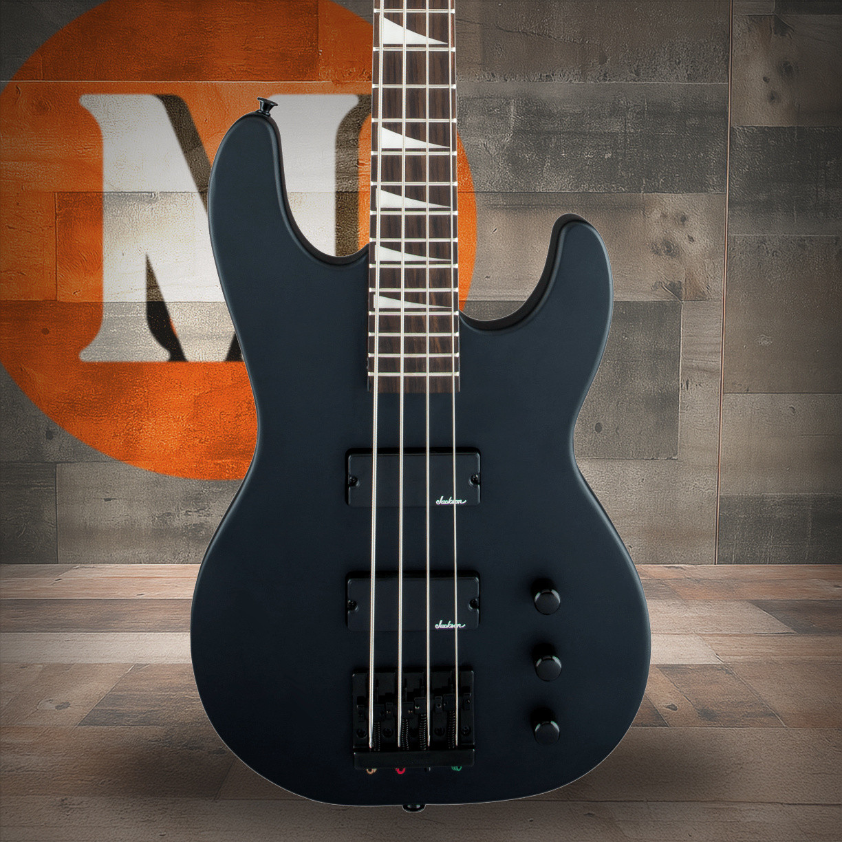 Jackson JS Series Concert Bass JS2 - Amaranth Fingerboard - Satin Black | Musician Madness