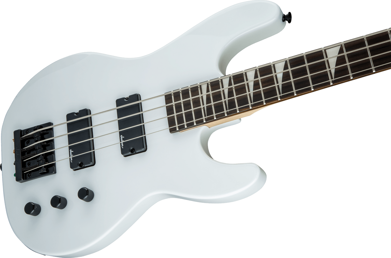 Jackson JS Series Concert Bass JS2 - Amaranth Fingerboard - Snow White | Musician Madness