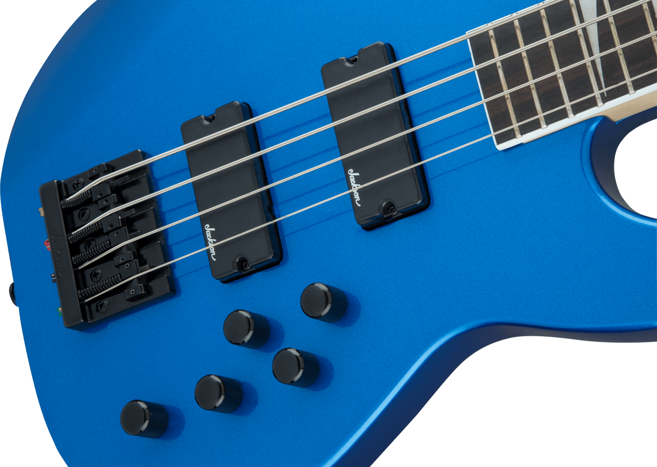 Jackson JS Series Concert Bass JS3 - Amaranth Fingerboard - Metallic Blue | Musician Madness