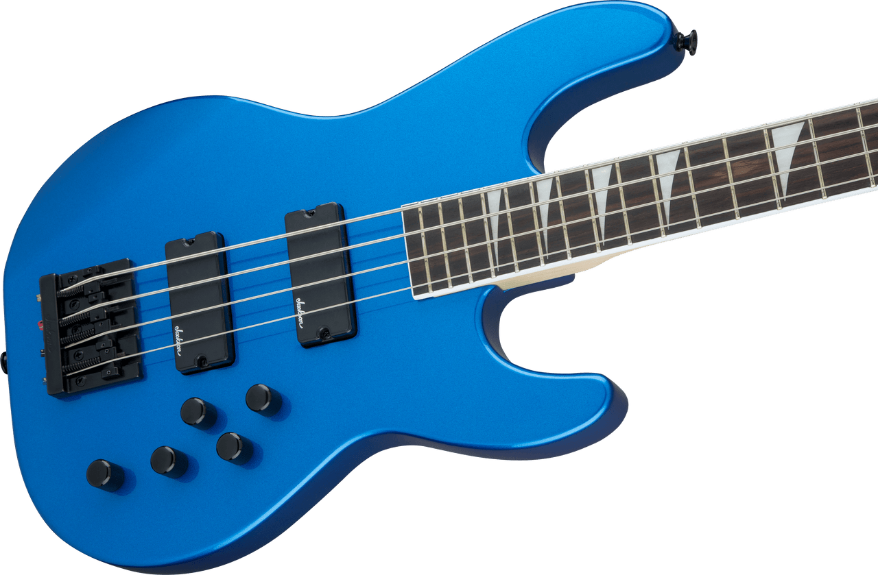 Jackson JS Series Concert Bass JS3 - Amaranth Fingerboard - Metallic Blue | Musician Madness