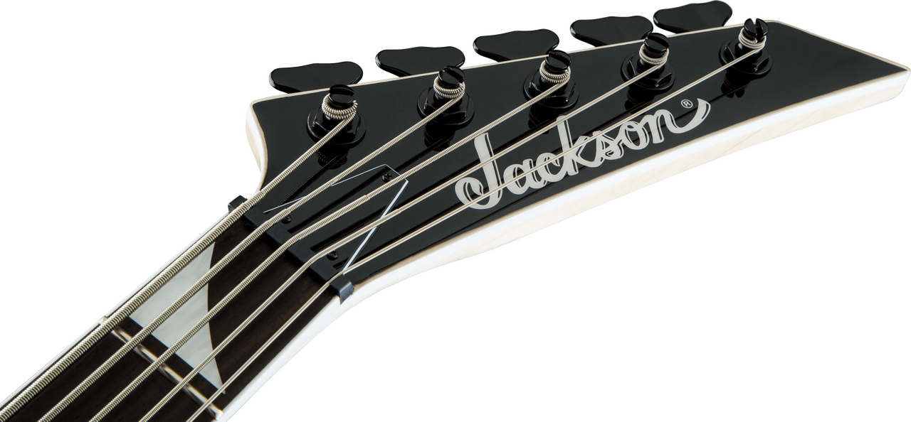 Jackson JS Series Concert Bass JS3VQ - Amaranth Fingerboard - Transparent Black Burst | Musician Madness