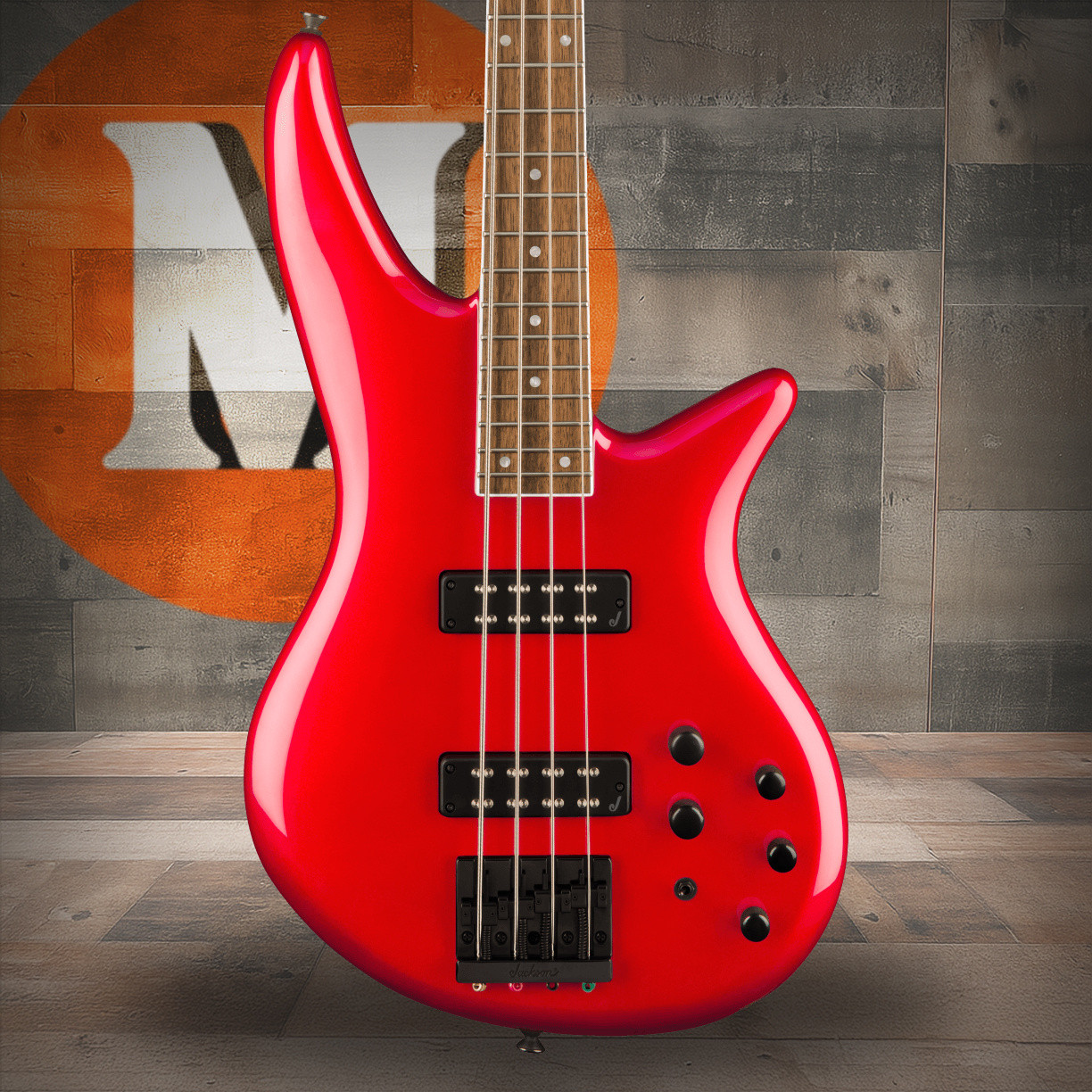 Jackson X Series Spectra Bass SBX IV - Laurel Fingerboard - Candy Apple Red | Musician Madness