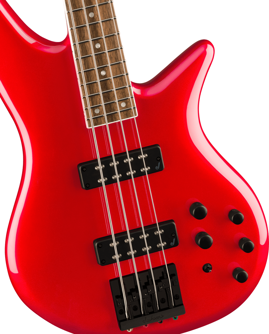 Jackson X Series Spectra Bass SBX IV - Laurel Fingerboard - Candy Apple Red | Musician Madness
