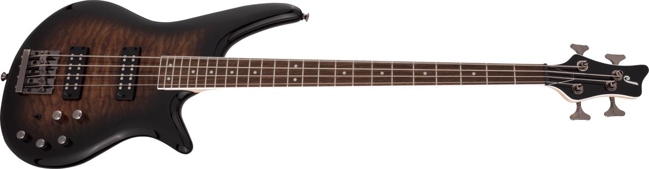 Jackson JS Series Spectra Bass JS3Q - Laurel Fingerboard - Dark Sunburst | Musician Madness