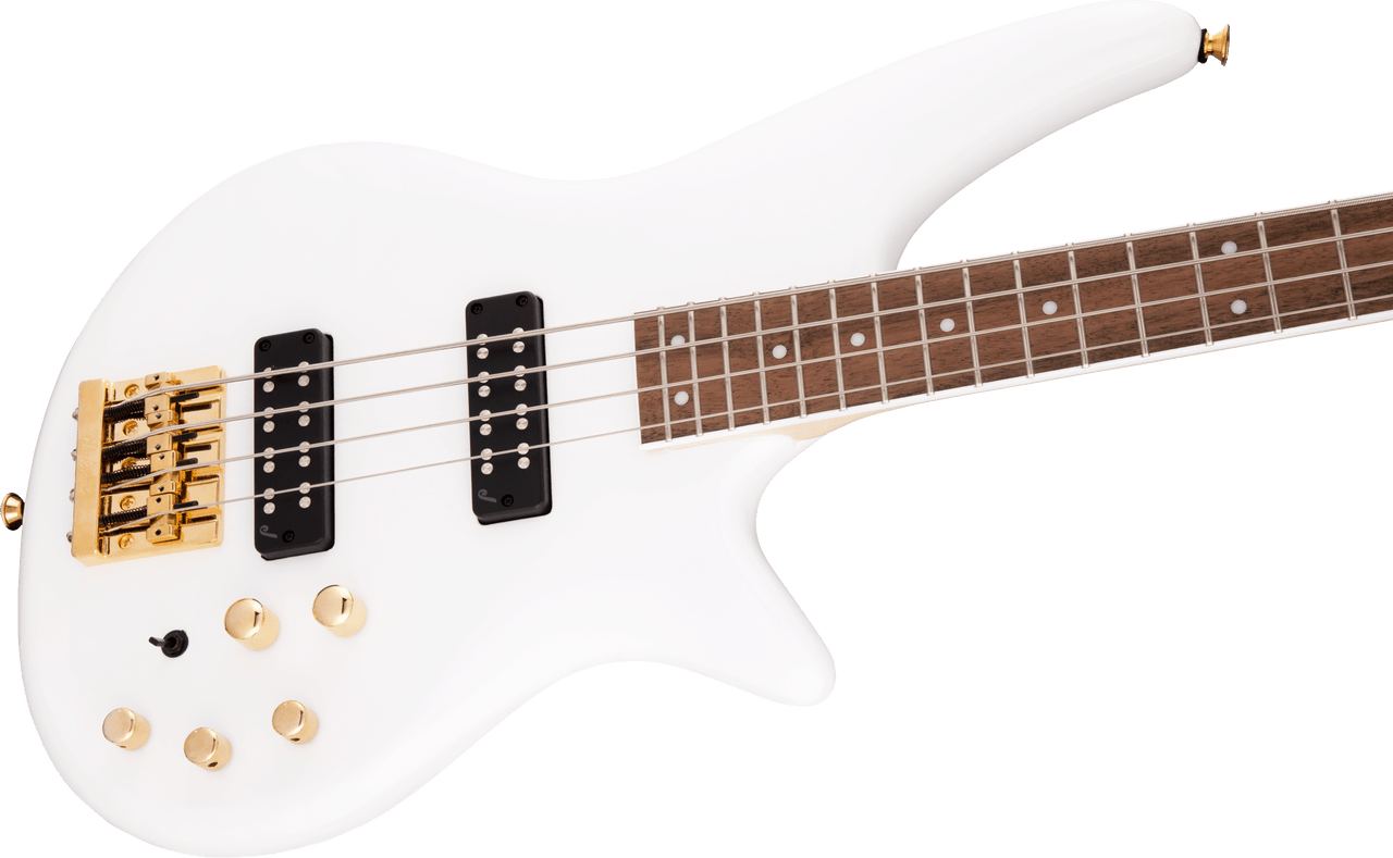Jackson JS Series Spectra Bass JS3 - Laurel Fingerboard - Snow White | Musician Madness