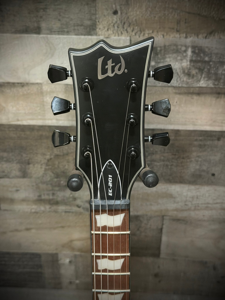 LTD EC-201 Electric Guitar - Satin Black (LEC201BLKS) | Musician Madness