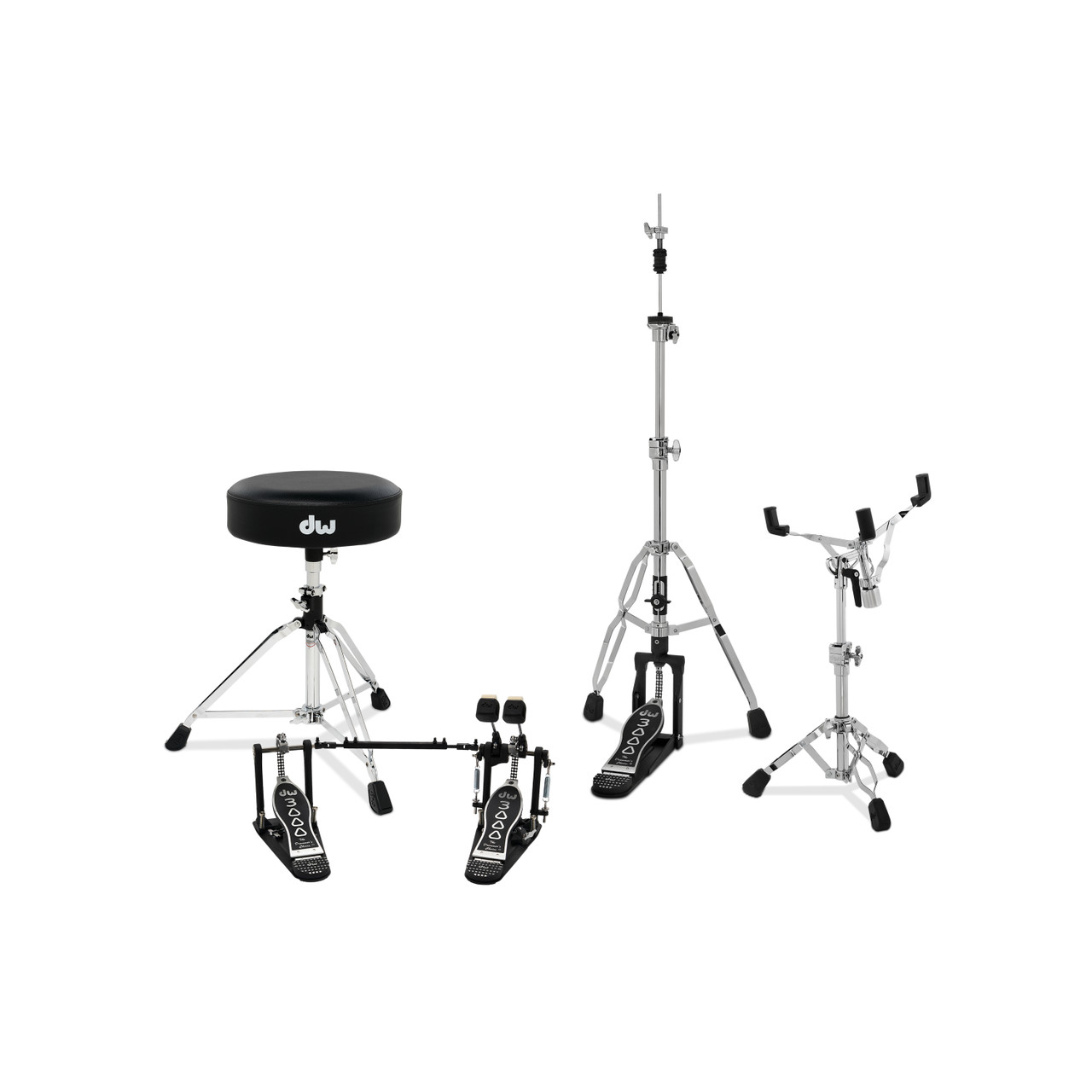 DW 3000 4-Piece Hardware Pack w/3000A, 3100, 3300A, 3500A (DWCP3000PKA8) | Musician Madness