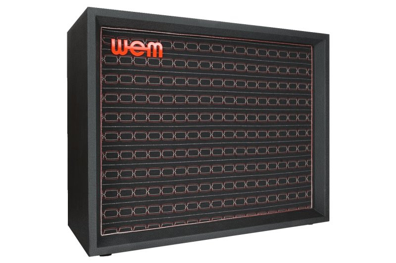 WEM Custom Starfinder 1967 212F - Custom Speaker Cab w/ 2x12" Fane Speakers. F75 (WEM212-150-U) | Musician Madness