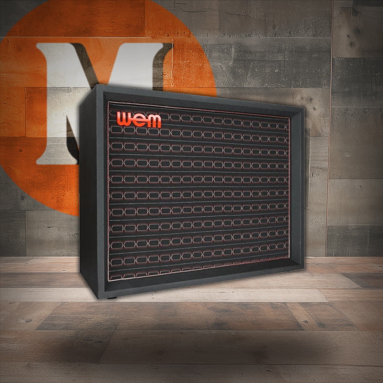 WEM Custom Starfinder 1967 212F - Custom Speaker Cab w/ 2x12" Fane Speakers. Crescendo (WEM212-CRES200-U) | Musician Madness