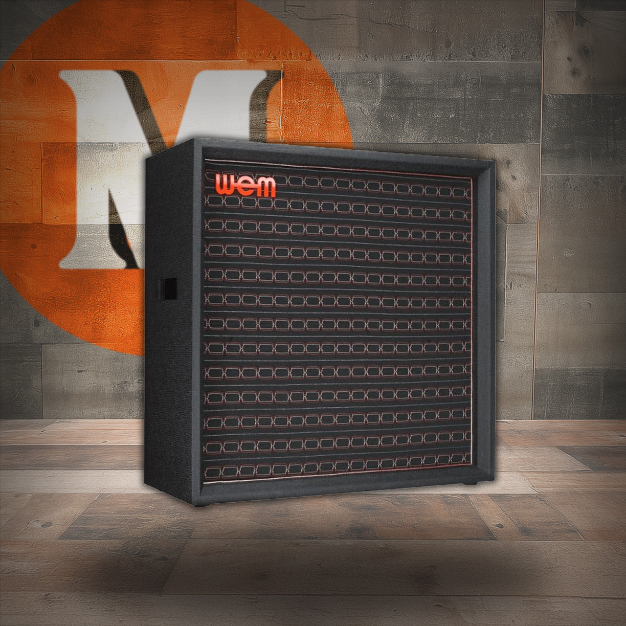 WEM Custom Starfinder 1967 412F - Custom Speaker Cab w/ 4x12" Fane Speakers. F75 (WEM412-300-U) | Musician Madness