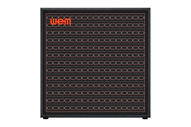 WEM Custom Starfinder 1967 412F - Custom Speaker Cab w/ 4x12" Fane Speakers. Crescendo (WEM412-CRES400-U) | Musician Madness