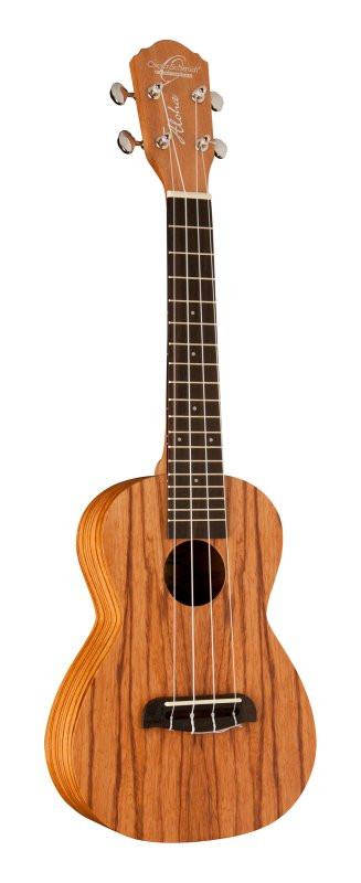 Oscar Schmidt OU320-A Concert Ukulele. Zebra Wood Mahogany (OU320-A-U) | Musician Madness