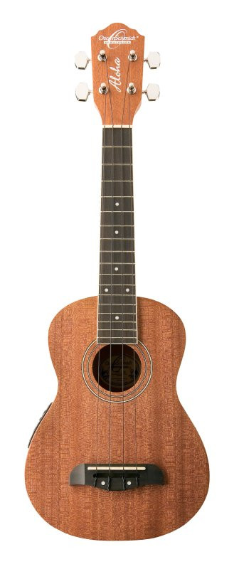 Oscar Schmidt OU2E-A Concert Ukulele W/Pre Amp. Natural Mahogany (OU2E-A-U) | Musician Madness