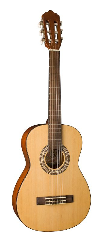 Oscar Schmidt OCHS-A 1/2 Classical Acoustic Guitar. Natural Spruce (OCHS-A-U) | Musician Madness