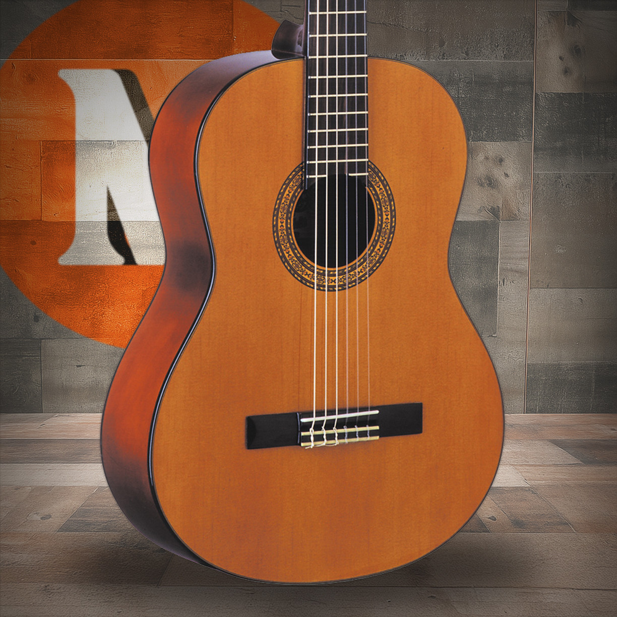Oscar Schmidt OC1-A 3/4 Classical Acoustic Guitar. Natural Spruce (OC1-A-U) | Musician Madness