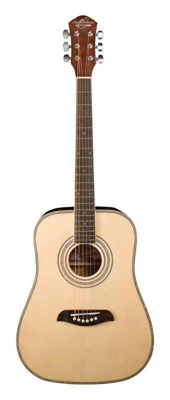 Oscar Schmidt OG1-A 3/4 Dreadnought Acoustic Guitar. Natural Spruce (OG1-A-U) | Musician Madness