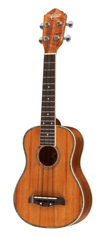 Oscar Schmidt OU5-R Concert Ukulele W/Pre Amp. Natural Koa (OU5EK-A-U) | Musician Madness