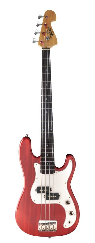 Oscar Schmidt OSB-400C-TR-A Electric Bass. Trans Red (OSB-400C-TR-A-U) | Musician Madness