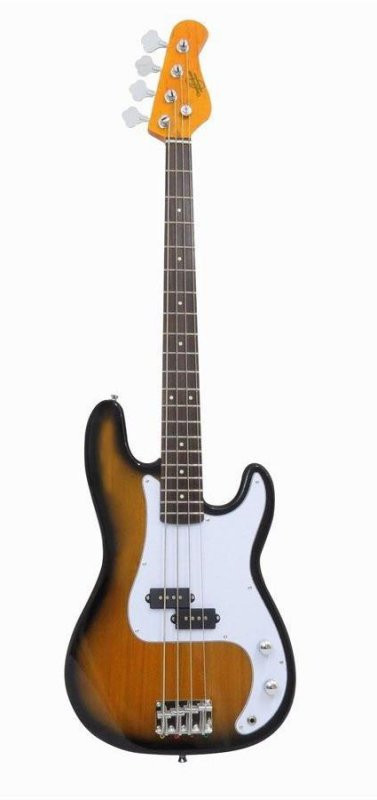 Oscar Schmidt OSB-400C-TS-A Electric Bass. Tobacco Sunburst (OSB-400C-TS-A-U) | Musician Madness