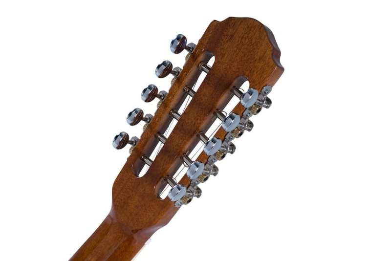 Oscar Schmidt OQ40SE Acoustic Electric Latin Quatro w/Bag. Natural
