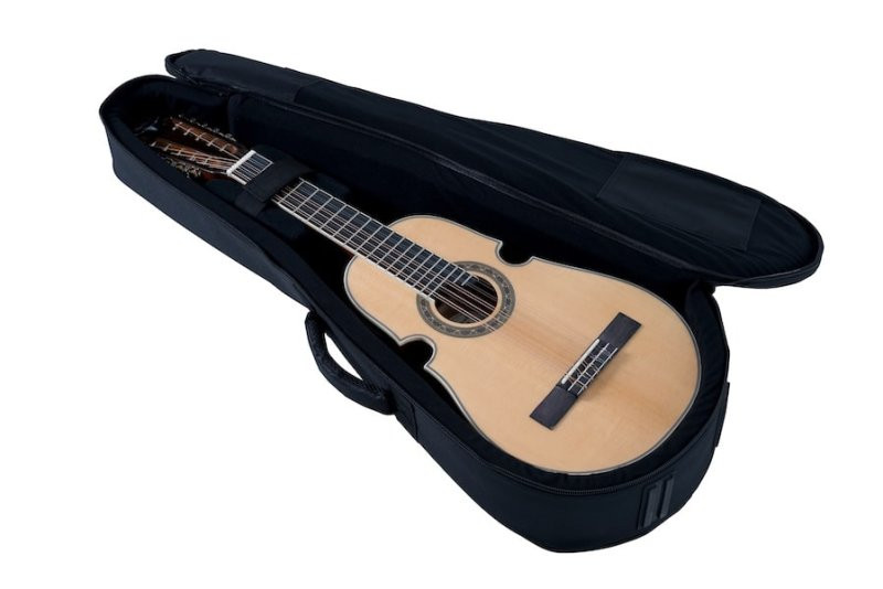 Oscar Schmidt OQ40SE Acoustic Electric Latin Quatro w/Bag. Natural (OQ40SE-U) | Musician Madness