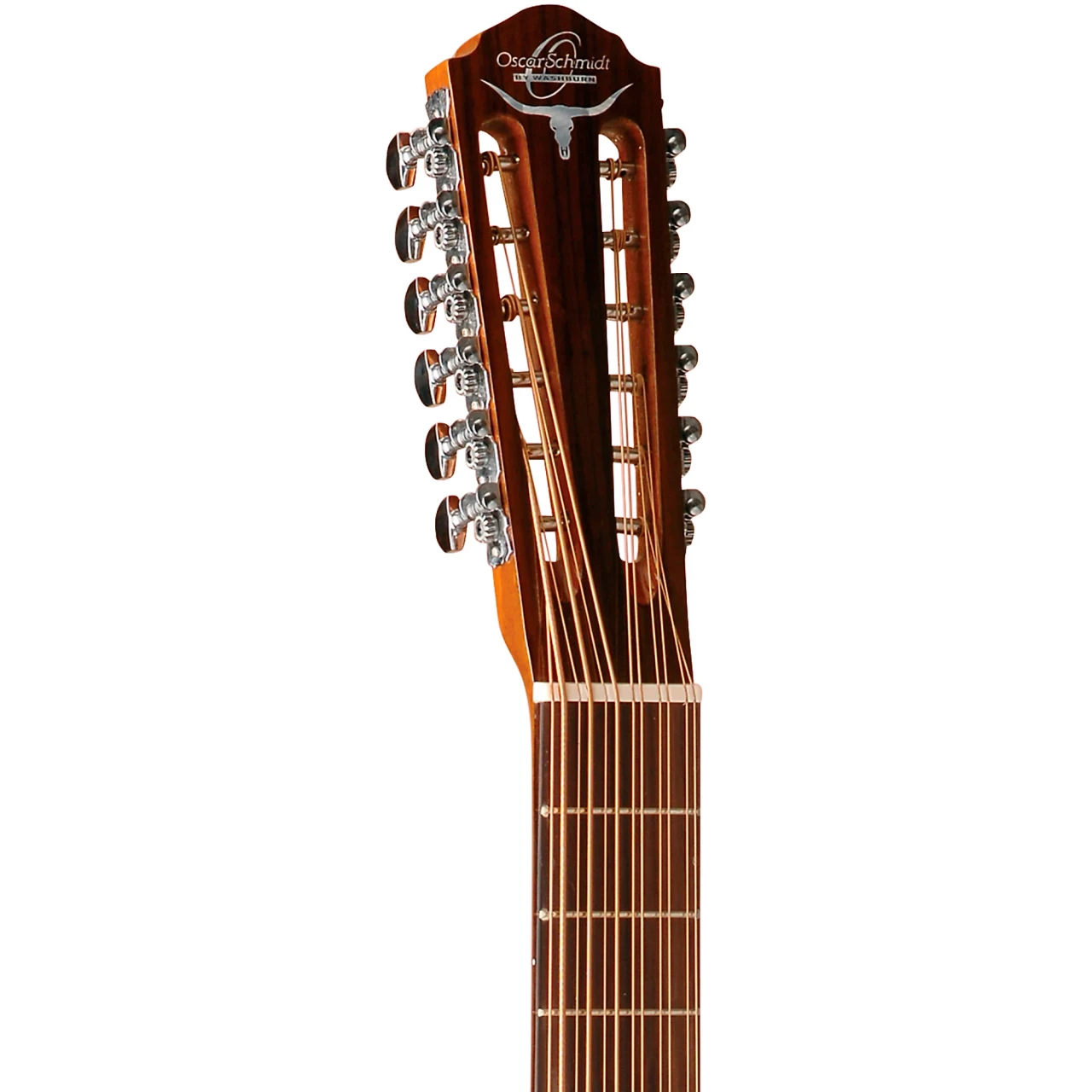 Oscar Schmidt OH52SE Acoustic Electric Bajo Sexto w/Bag. Natural (OH52SE-U) | Musician Madness