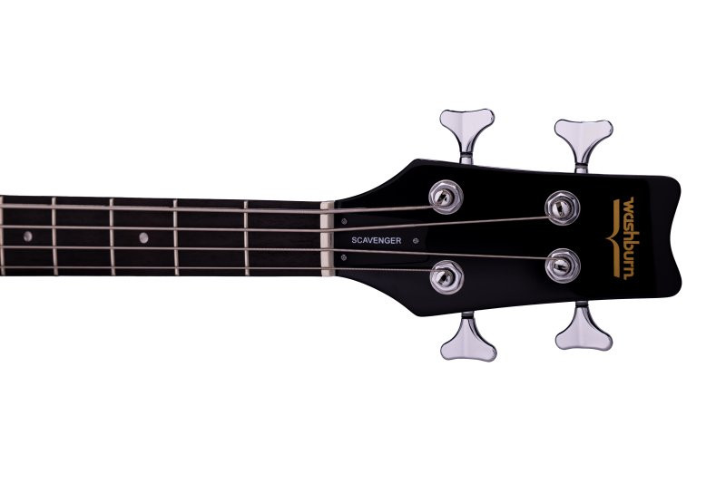 Washburn SB4B Wing Series Scavenger Electric Bass. Black (SB4B-U) | Musician Madness