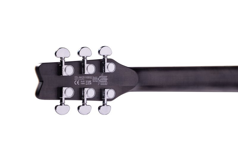 Washburn SH35TB Wing Series Semi Hollow Electric Guitar. Trans Black (SH35TB-U) | Musician Madness