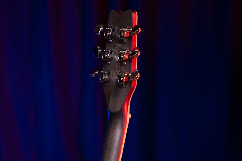 Washburn SH35TB Wing Series Semi Hollow Electric Guitar. Trans Black (SH35TB-U) | Musician Madness
