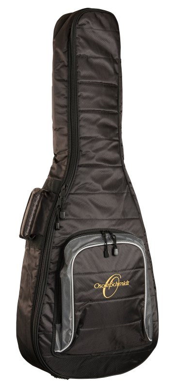 Oscar Schmidt OSGBD10 Dreadnought Acoustic Guitar Size Bag. 10mm Padding Black (OSGBD10-U) | Musician Madness