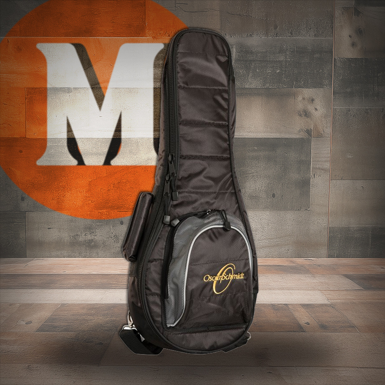 Oscar Schmidt OSGBM5 Mandolin Bag. Black (OSGBM5-U) | Musician Madness