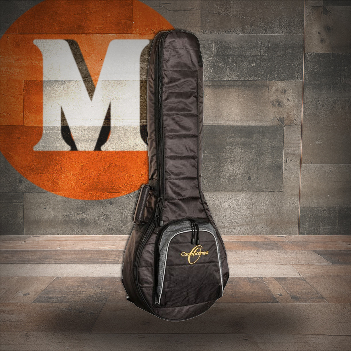 Oscar Schmidt OSGBB10 Banjo Gig Bag. Black (OSGBB10-U) | Musician Madness