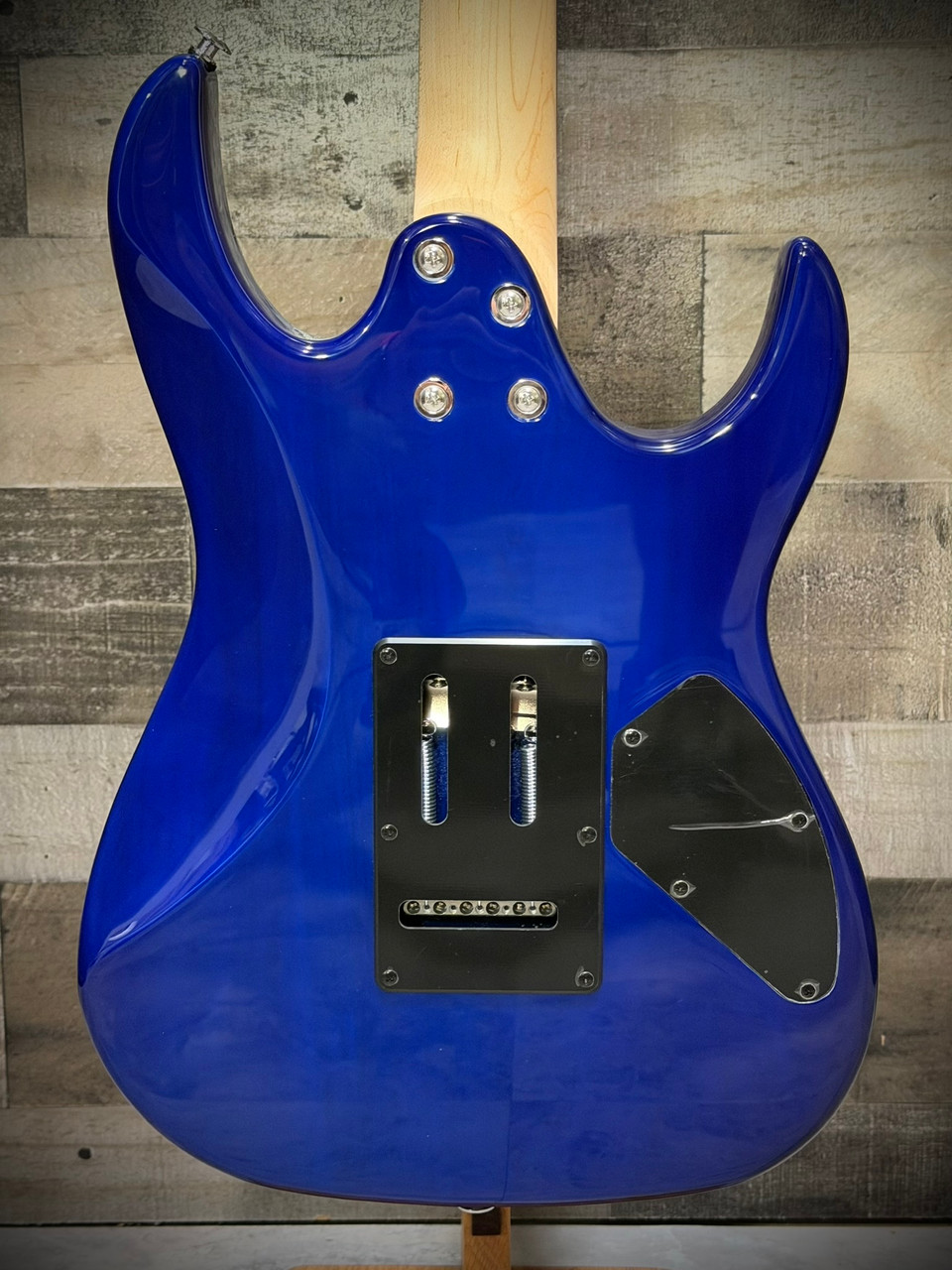Ibanez GIO RX 6 String Electric Guitar - Left Handed - Transparent Blue Burst (GRX70QALTBB) | Musician Madness
