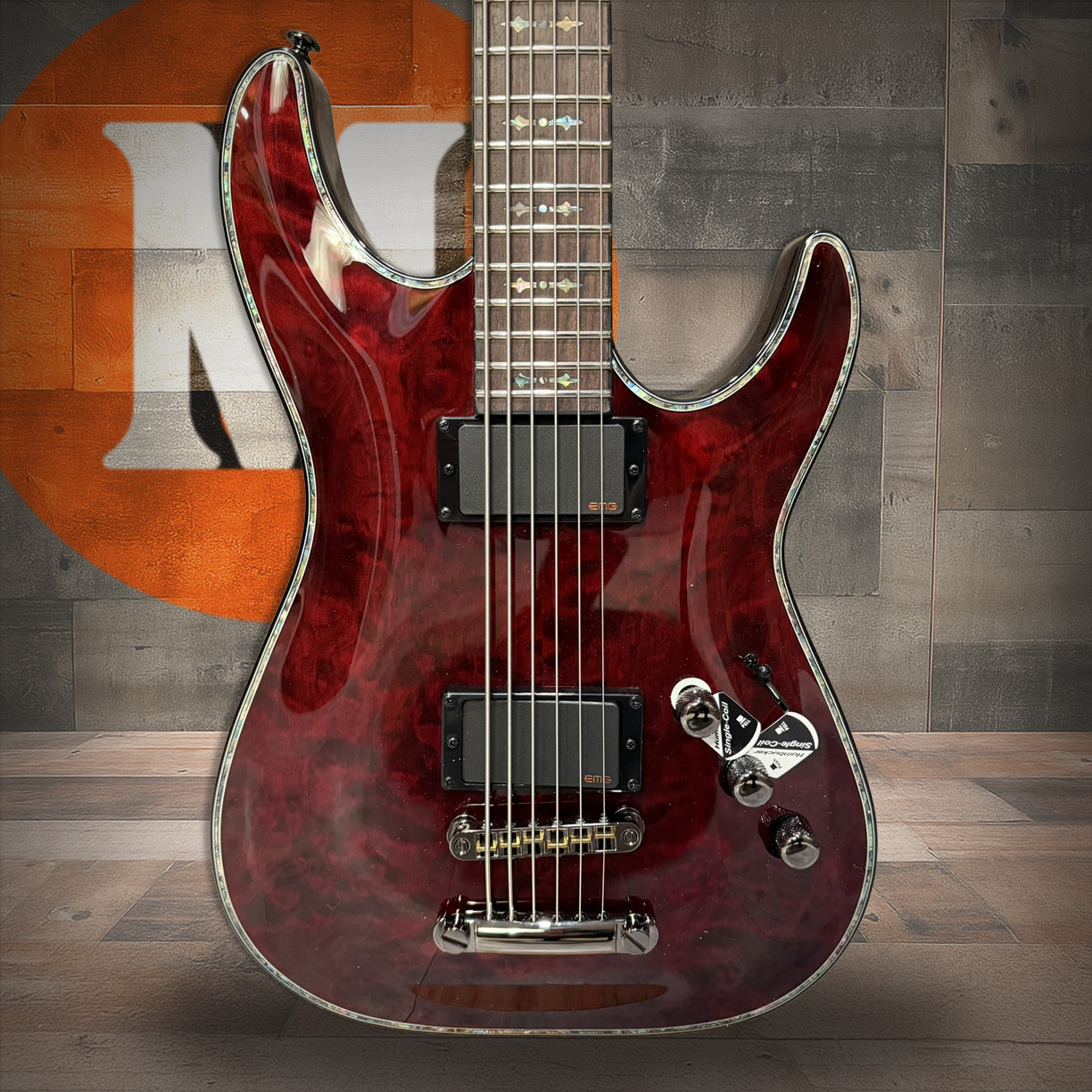 Schecter Hellraiser C-VI Electric Guitar - Black Cherry (184) | Musician Madness
