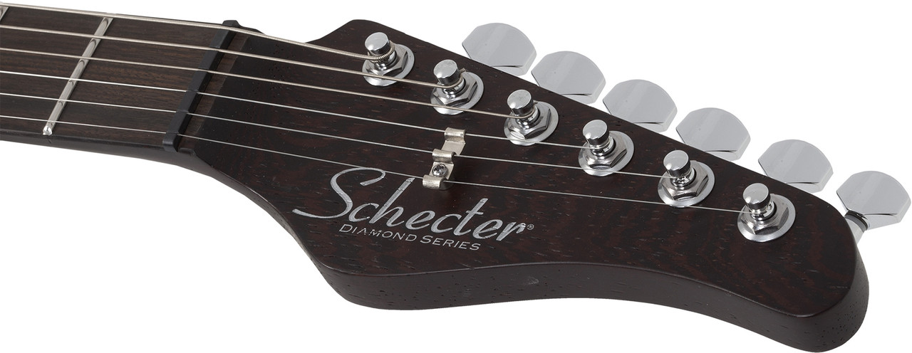 Schecter Nick Johnston Traditional HSS 10th Anniversary Electric Guitar - Atomic Saffron (1155) | Musician Madness