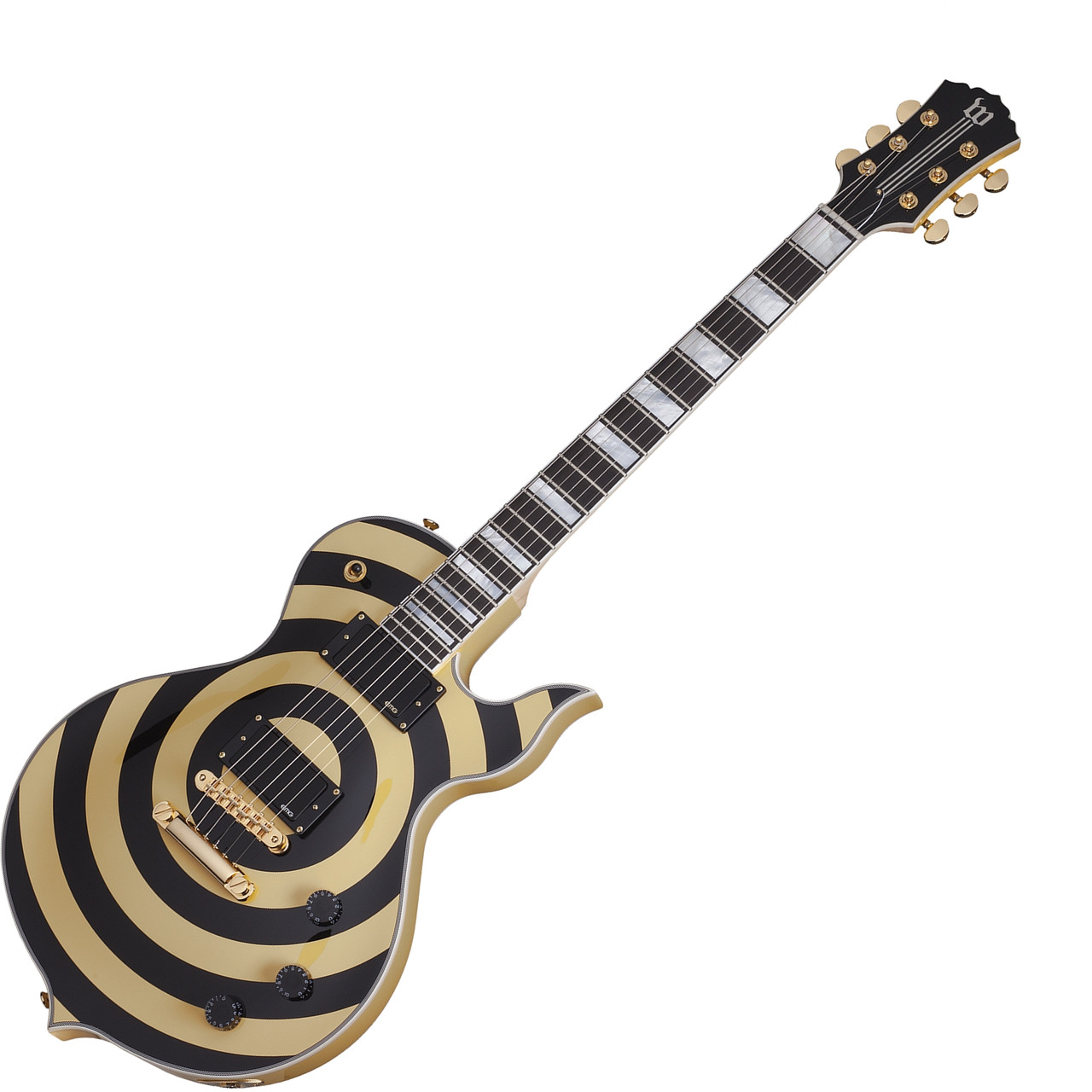 Schecter Wylde Audio Odin Grail 6 String Electric Guitar - Genesis Bullseye (4513) | Musician Madness