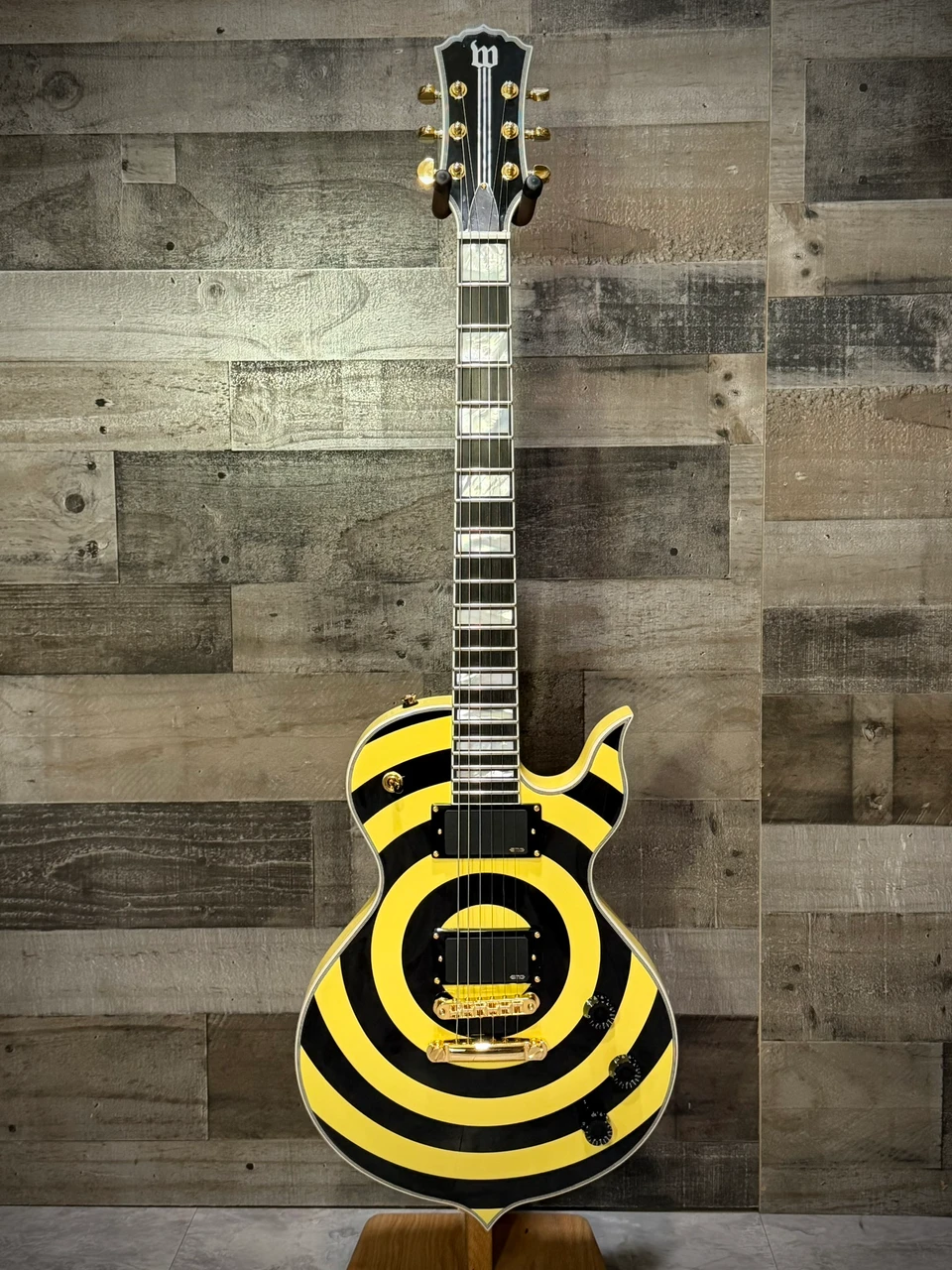 Schecter Wylde Audio Odin Grail 6 String Electric Guitar - Genesis Bullseye (4513) | Musician Madness