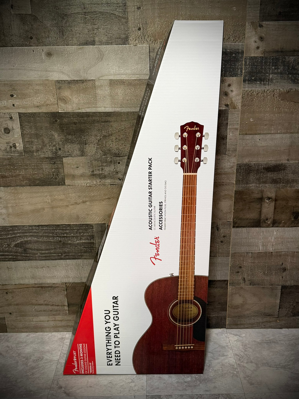 Fender CC-60S Concert Pack V2, All-Mahogany | Musician Madness