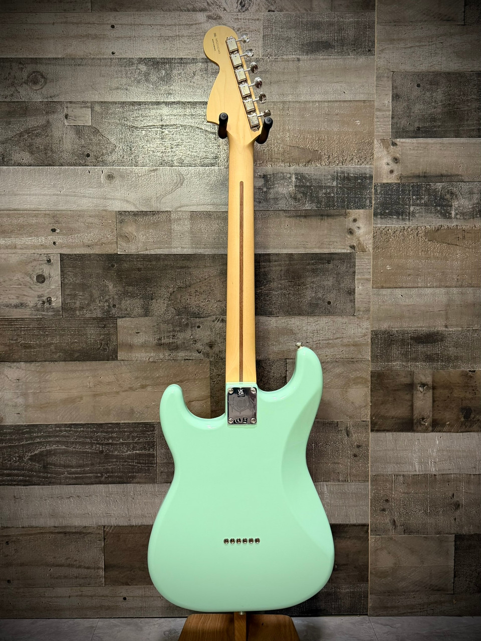 Fender Tom DeLonge Stratocaster Rosewood Fingerboard, Surf Green | Musician Madness
