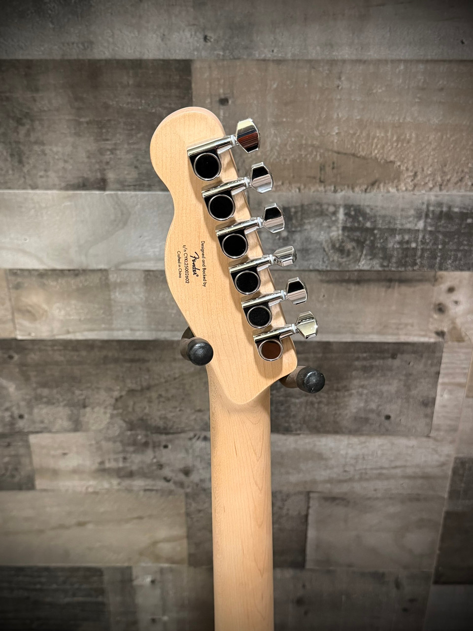 Squier Affinity Series Telecaster Thinline - Laurel Fingerboard - Black Pickguard - Olympic White | Musician Madness
