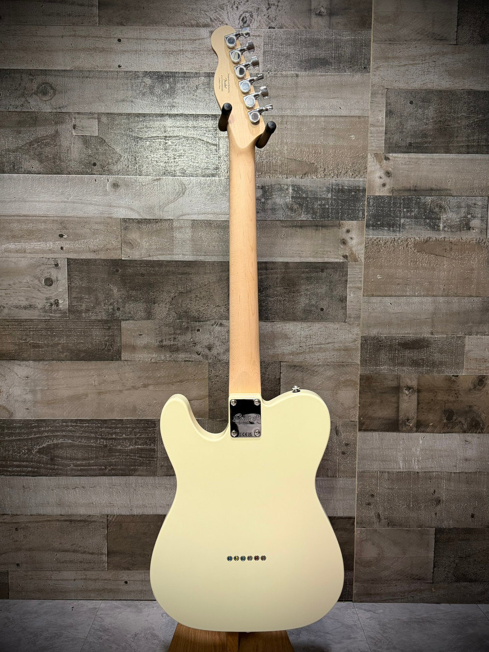 Squier Affinity Series Telecaster Thinline - Laurel Fingerboard - Black Pickguard - Olympic White | Musician Madness