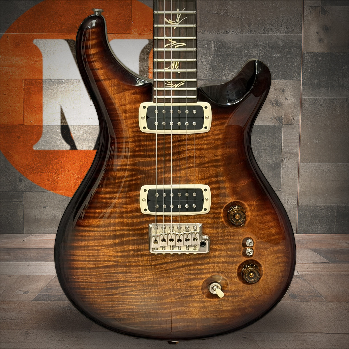 PRS Paul's Guitar Artist Model Electric Guitar - Black Gold Wrap Burst - Used | Musician Madness