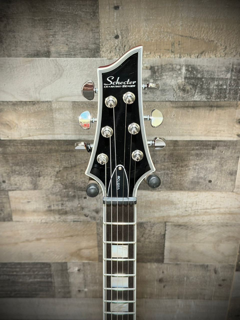 Schecter V-1 Custom Electric Guitar - Trans Purple (654