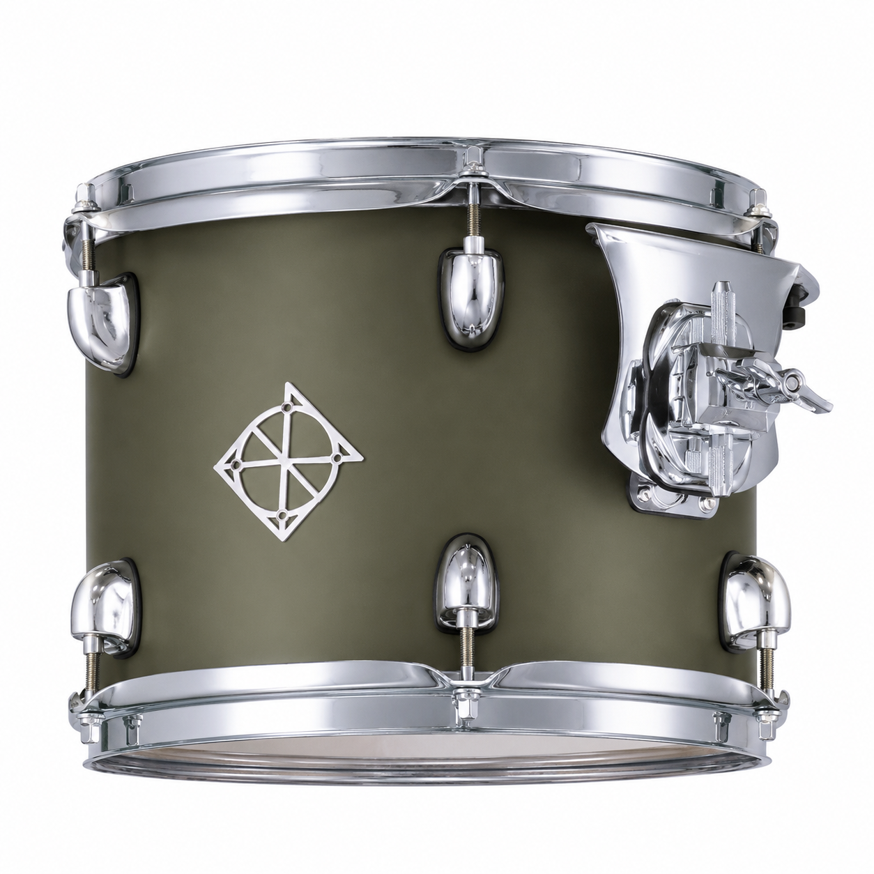 Dixon Cornerstone 8 x 8 MSP Tom Cement Gray (PDTCSTH0808-SCG) | Musician Madness