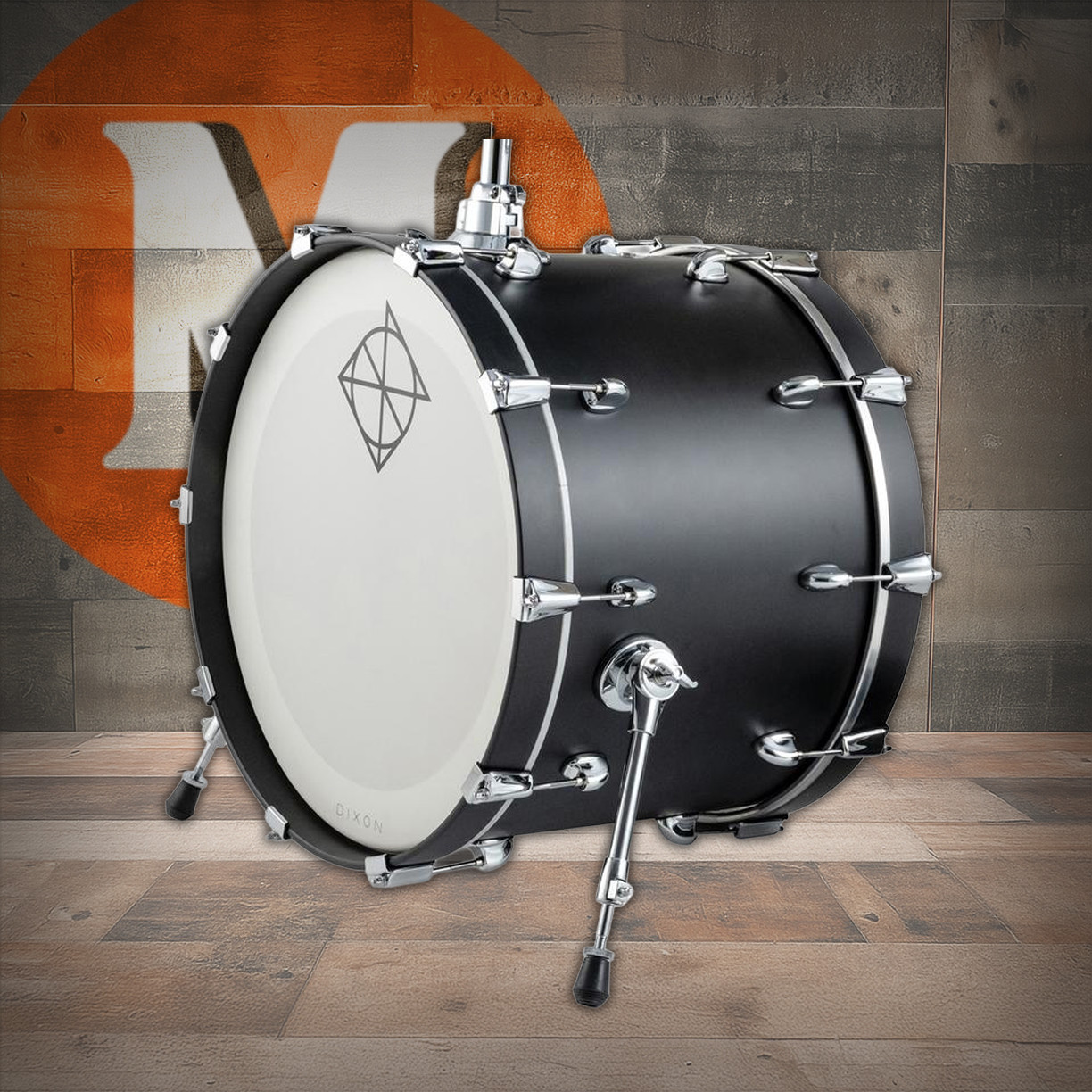 Dixon Cornerstone Classic 14 x 20 MSP Bass Drum TB Black (PDZCSTC1420SB) | Musician Madness