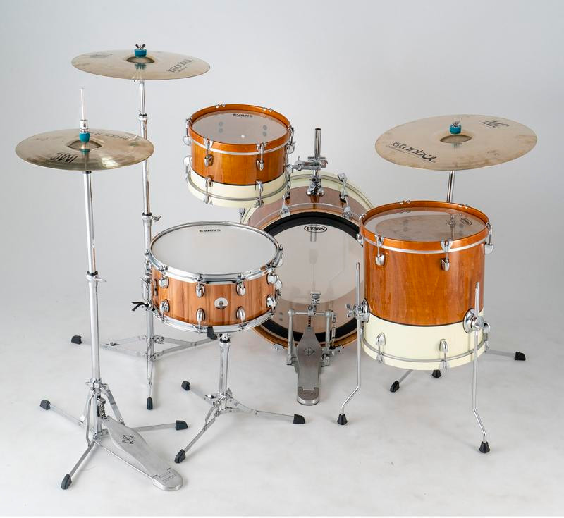 Dixon Little Roomer Select 320 Shell Pack Antique Natural to Pearl White (PODL320BWN) | Musician Madness